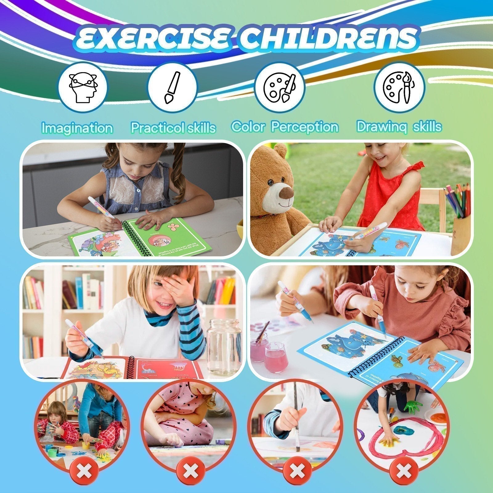 RamoraSplash™ — Ignite Your Child’s Creativity with Mess-Free, Magical Water Colors