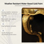 AuroraLuxe™ — Transform Any Surface Into a Dazzling, Weatherproof Gold Masterpiece
