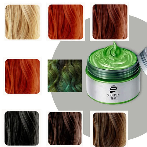 Chromaflair™ Temporary Hair Coloring Wax — Unleash Bold, Damage-Free Color That’s Yours to Change Anytime