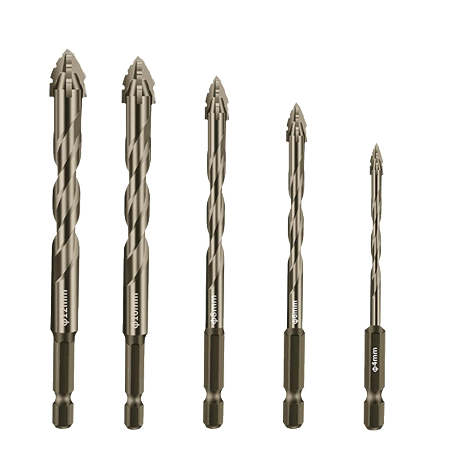 VertaCore™ Titanium Drill Bit Set — Cut Your Work Time in Half with Perfect Threads Every Pass
