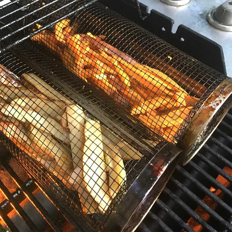 SpinFlare™ — Effortless 360° Grilling for Juicy, Perfectly Crisp BBQ Every Time