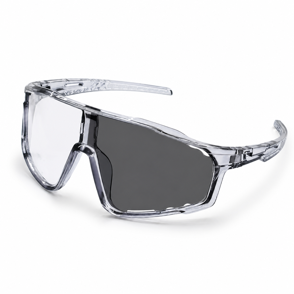 Glarevo™ — Ride comfortably through sun and shade without changing glasses