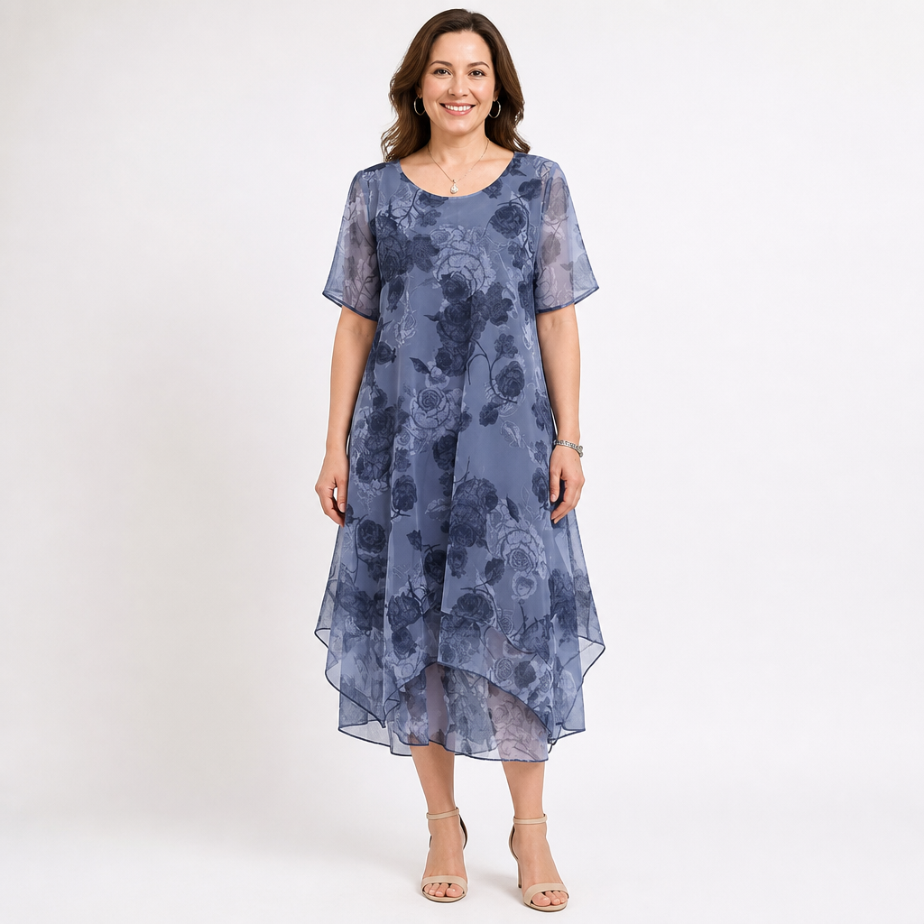 Avaelia™ Lightweight Printed Dress — Effortless Elegance That Moves With You All Day