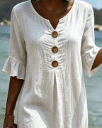 SerenaWave™ Denim Dress — Step Out Feeling Effortlessly Flattering and Confident
