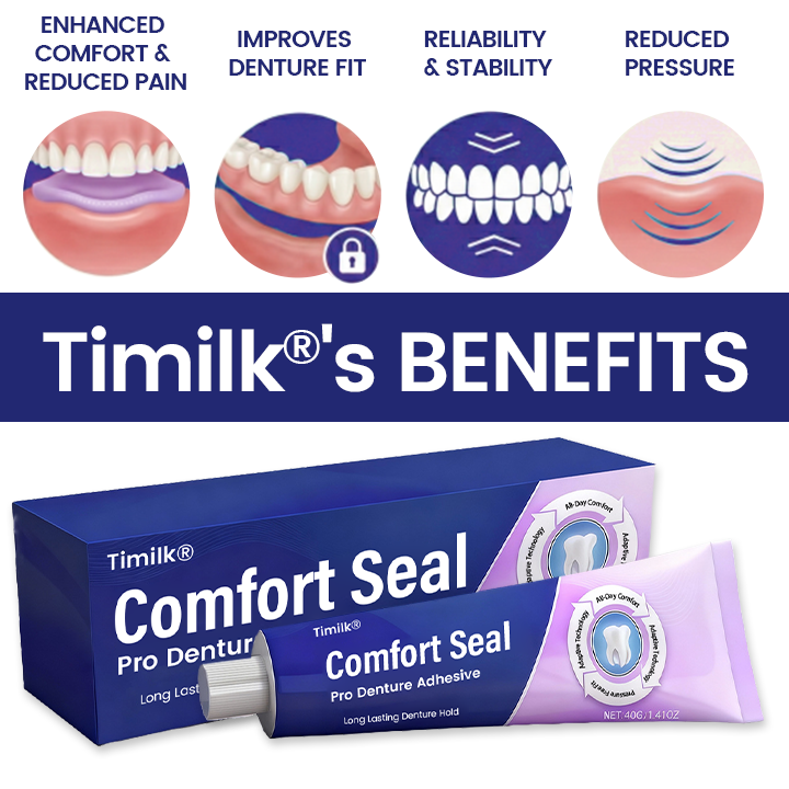 LumaHold™ — Enjoy Every Moment with a Comfortable, Unshakable Denture Grip