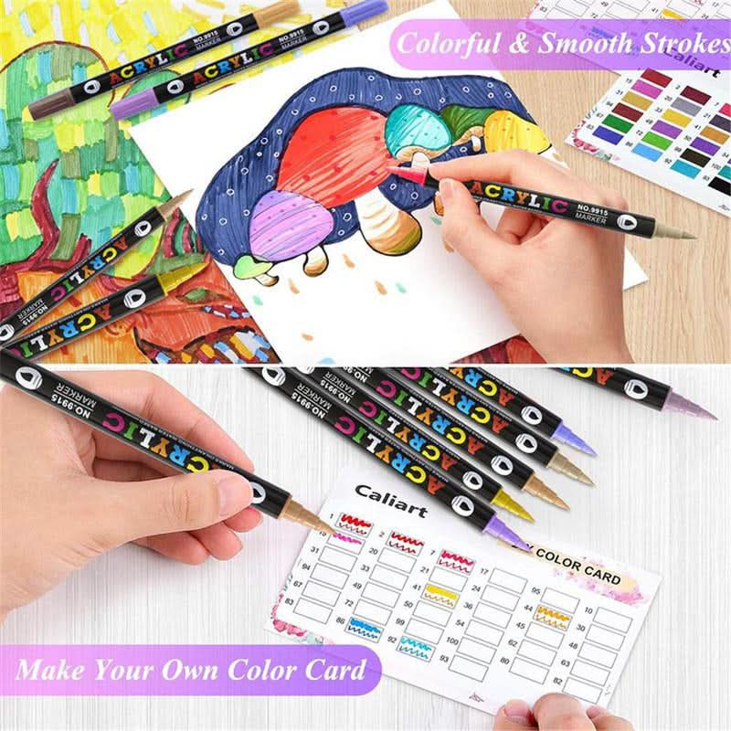Chromaraise™ Acrylic Paint Pens — Ignite Your Creativity with Vivid, Lasting Color on Every Surface