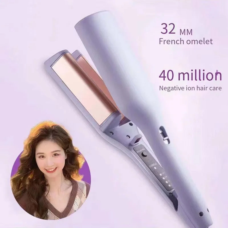 VivaCurl™ 3 Barrel Ceramic Curler — Unleash Stunning, Head-Turning Waves That Last All Day