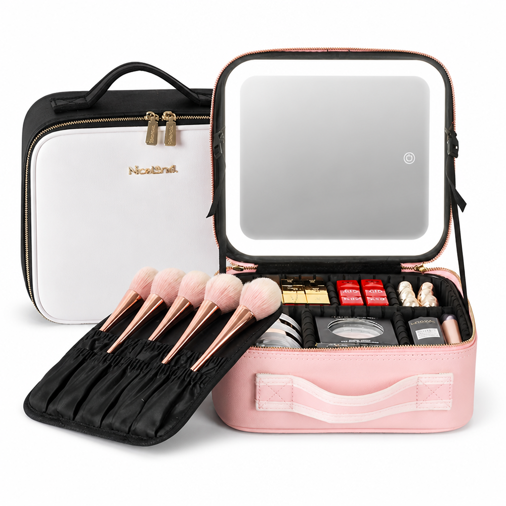 LuminaLuxe™ — Perfect Glow and Organized Beauty Wherever You Go