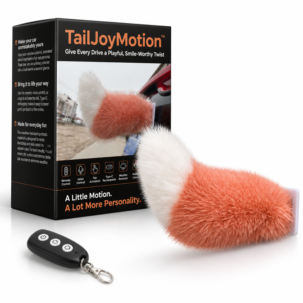 TailJoyMotion™ — Give Every Drive a Playful, Smile-Worthy Twist