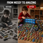 TurboTrack™ — Ignite Your Child’s Focus and Fuel Endless Racing Adventures