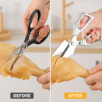 SharperEdge™ Precision Shears — Effortless Power and Comfort to Conquer Every Kitchen Task