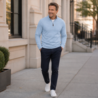 TruVero™ Quarter Zip Sweater — Look Sharp, Feel Warm, Move Free All Autumn Long