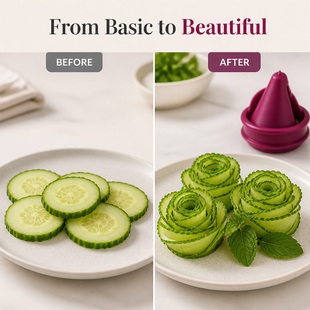 VegéBlossom™ — Instantly Transform Veggies into Stunning Edible Masterpieces That Amaze Every Time