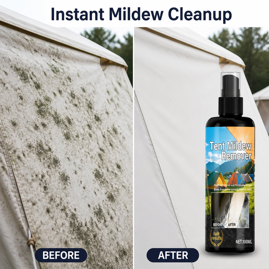 EcoShield™ Mildew Cleaner — Instantly Revive Your Gear and Keep It Protected for Every Adventure