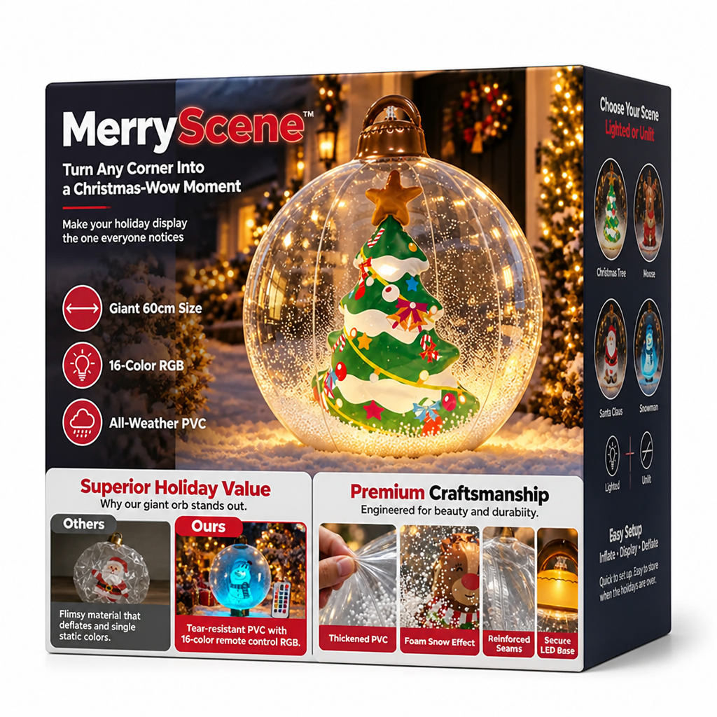MerryScene™ — Turn Any Corner Into a Christmas-Wow Moment