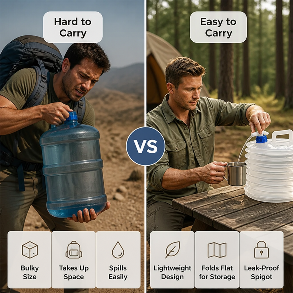 AquaFlex™ — Carry More Water, Ditch the Bulk, and Conquer Every Adventure with Ease