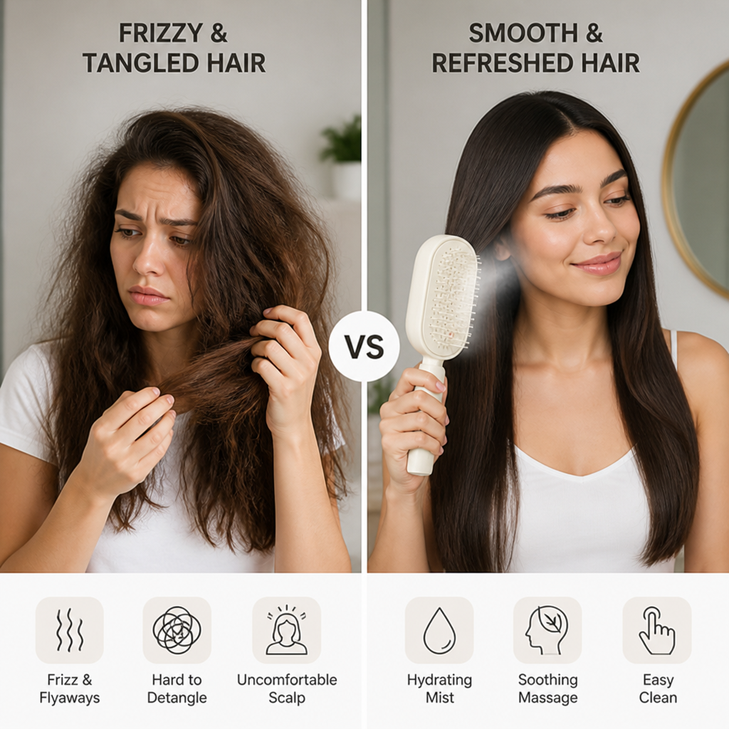 GlamProMist™ — Unlock Silky, Frizz-Free Hair and a Soothing Scalp Glow Every Day