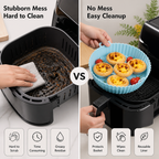 CrispEase™ — Revolutionize Your Cooking with No-Mess, Stress-Free Cleanup