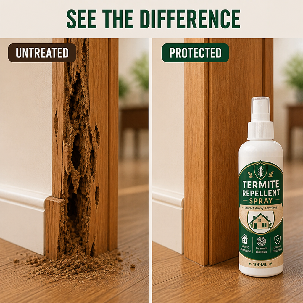 WoodSafeGuard™ — Fortify Your Home with Invisible, Lasting Termite Defense