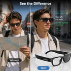 VeraSight™ Smart Glasses — See Clearly, Speak Freely, Live Limitlessly