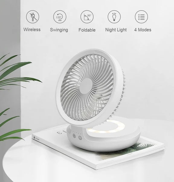 AeroBreeze™ — Instantly Escape Heat with Silent, Anywhere-Breeze Freedom