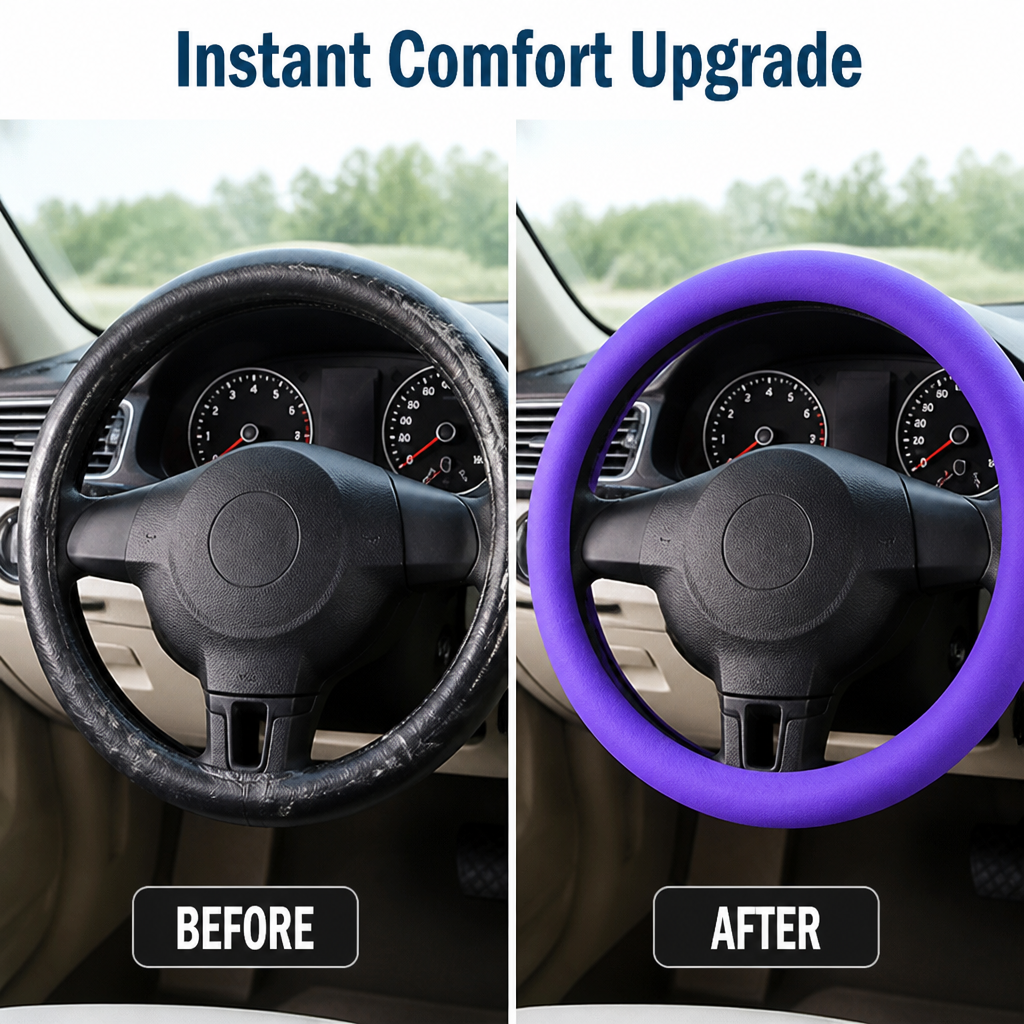 WheelHug™ — Enjoy Every Drive with Softer, Safer Steering Comfort