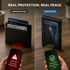 AeroGuard™ — Carry Confidence with Invisible, Bulletproof Card Protection