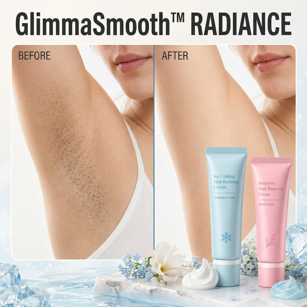 GlimmaSmooth™ — Turn Sensitive Skin Into Silky, Radiant Confidence Every Time