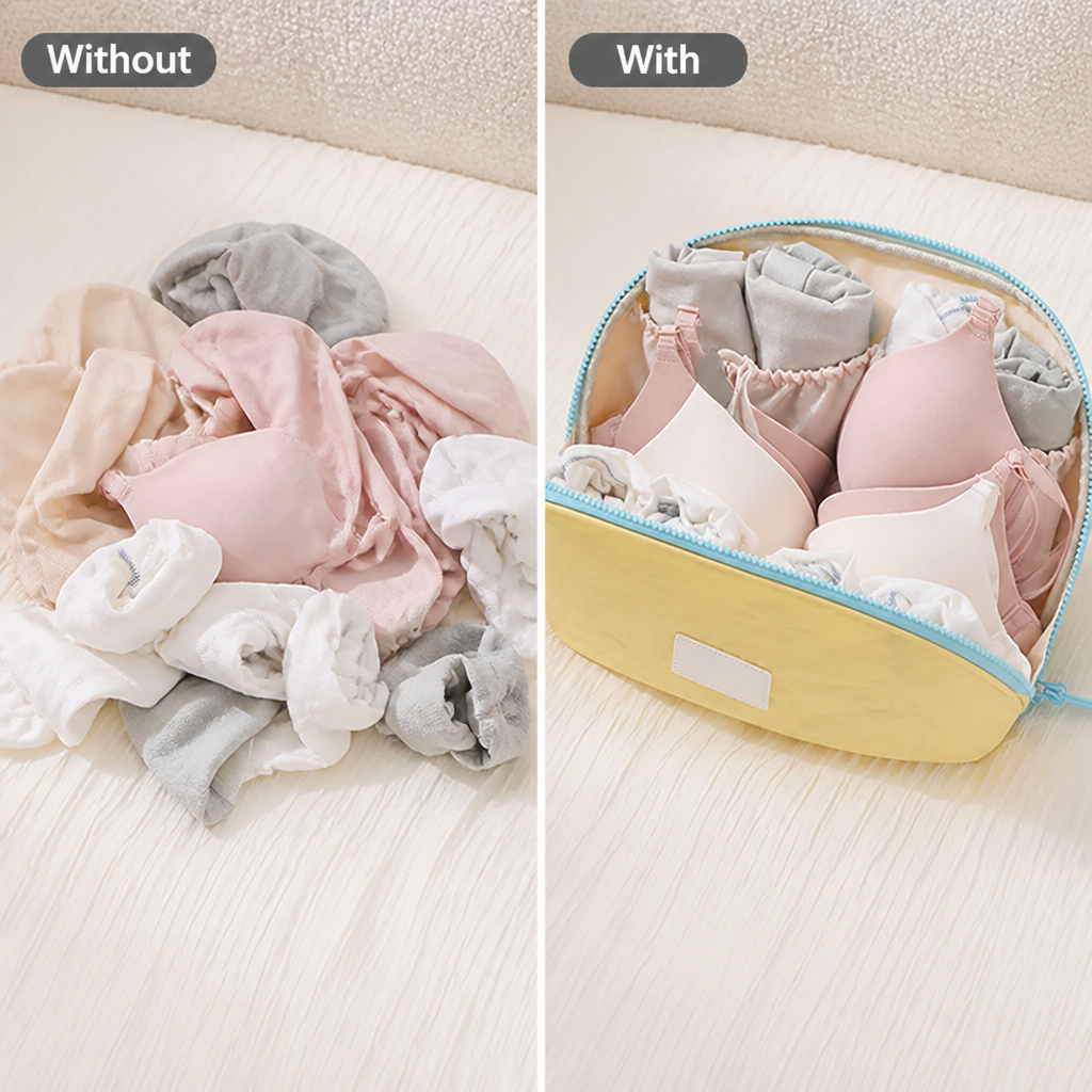 Silkiva™ — Effortless Packing That Keeps Your Lingerie Flawless and Travel-Ready