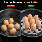 SteamSure™ Elevated Cooking Rack — Transform Every Meal into Juicy, Perfectly Steamed Perfection