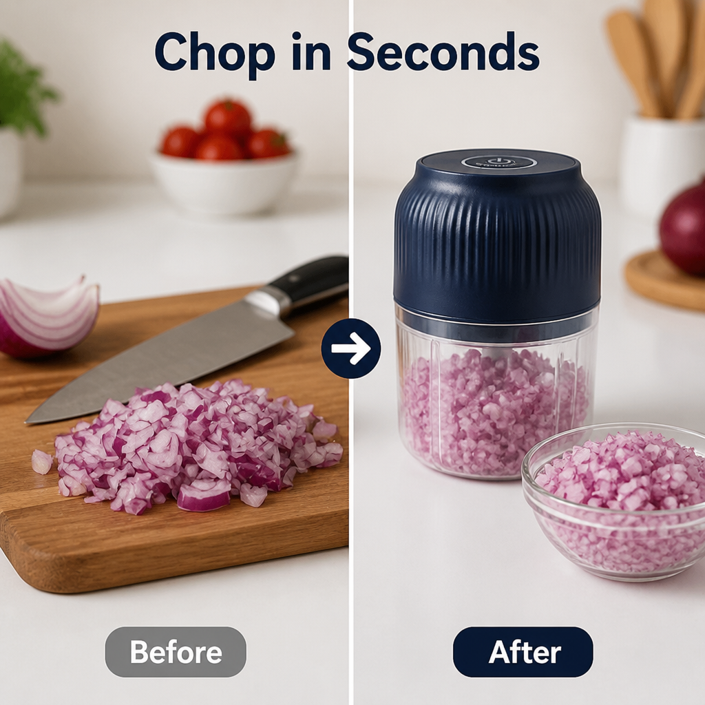 SwiftSlice™ — Chop Faster, Live Freer, and Cook Smarter Every Day