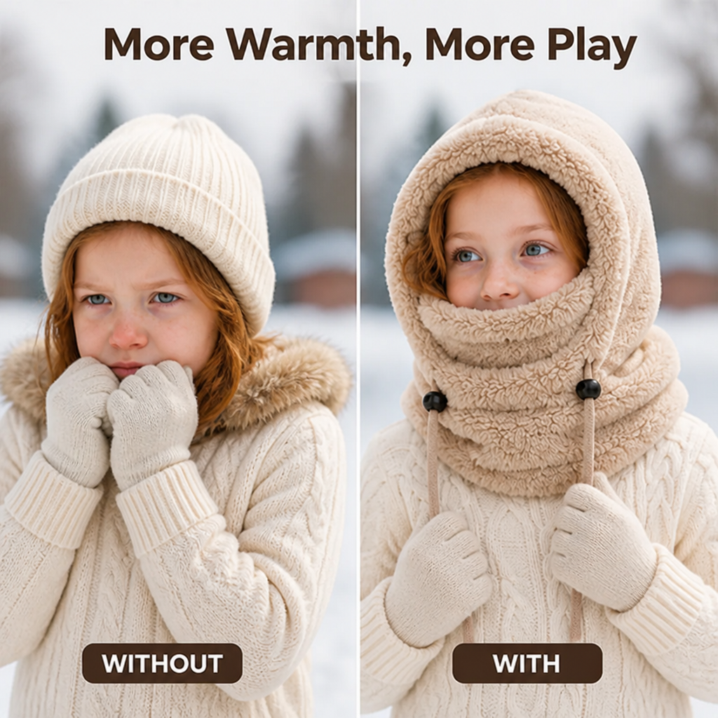 WarmNest™ — Cozy Head-to-Neck Warmth for More Joyful Winter Adventures