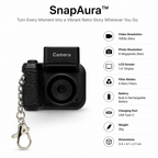 SnapAura™ — Turn Every Moment Into a Vibrant Retro Story Wherever You Go