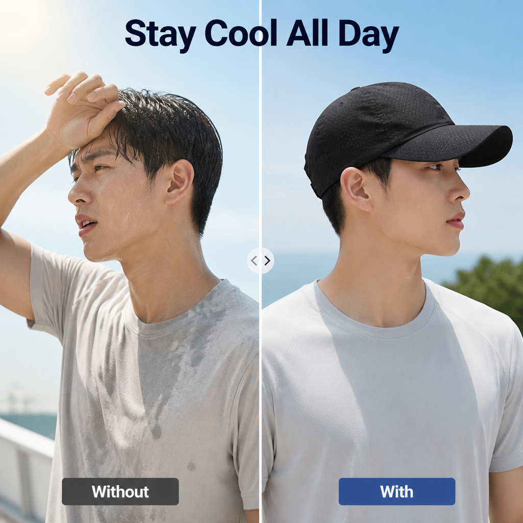 AeroBreeze™ — Stay Sweat-Free and Cool from Dawn to Dusk