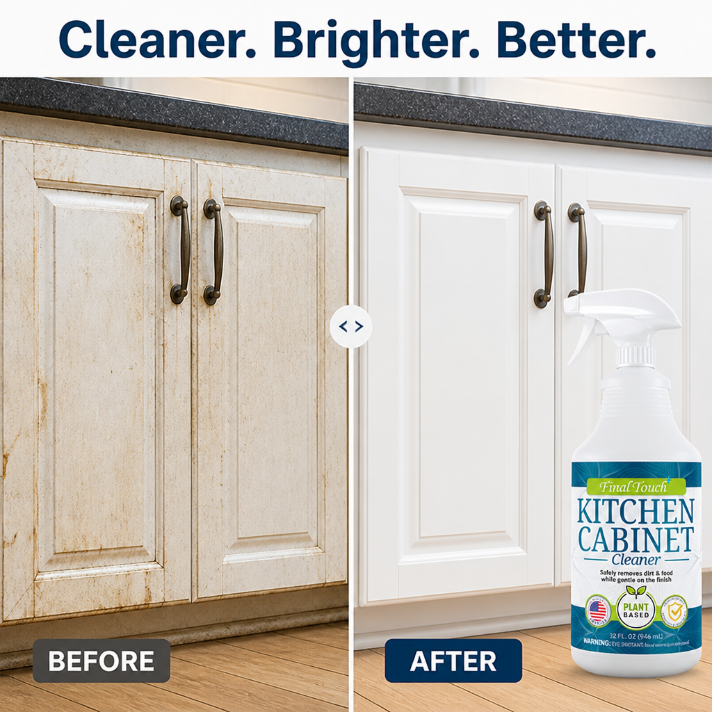 LuminaPure™ — Restore Your Cabinets’ Natural Glow Without Harsh Chemicals or Streaks