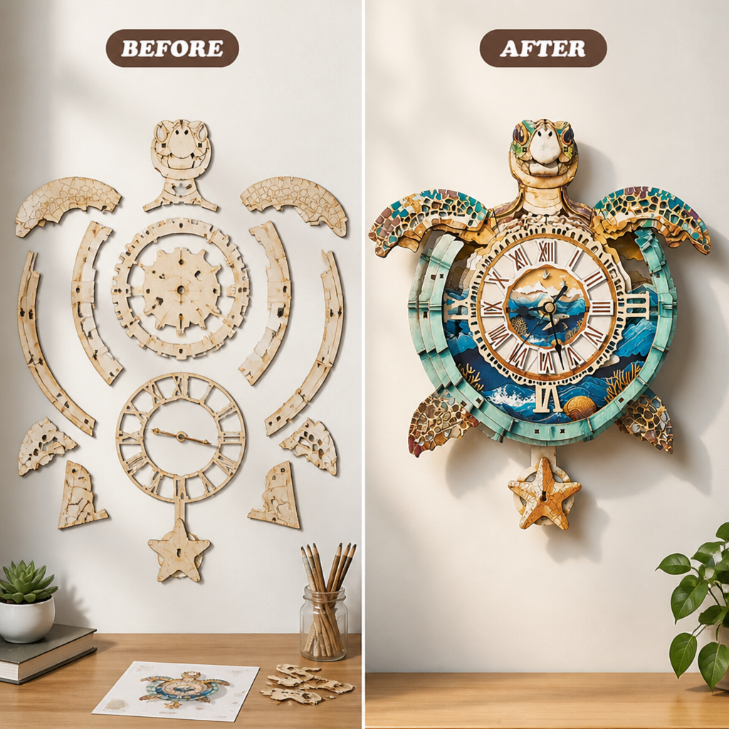 PulseCraft™ — Ignite Your Creativity with a Stunning Clock That Captivates Every Eye