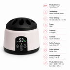 VelvetSteam™ — Loosen stubborn gel polish for an easier, gentler nail reset
