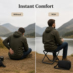 SwiftSit™ Compact Stool — Your On-the-Go Ticket to Instant, Rock-Solid Comfort Anywhere