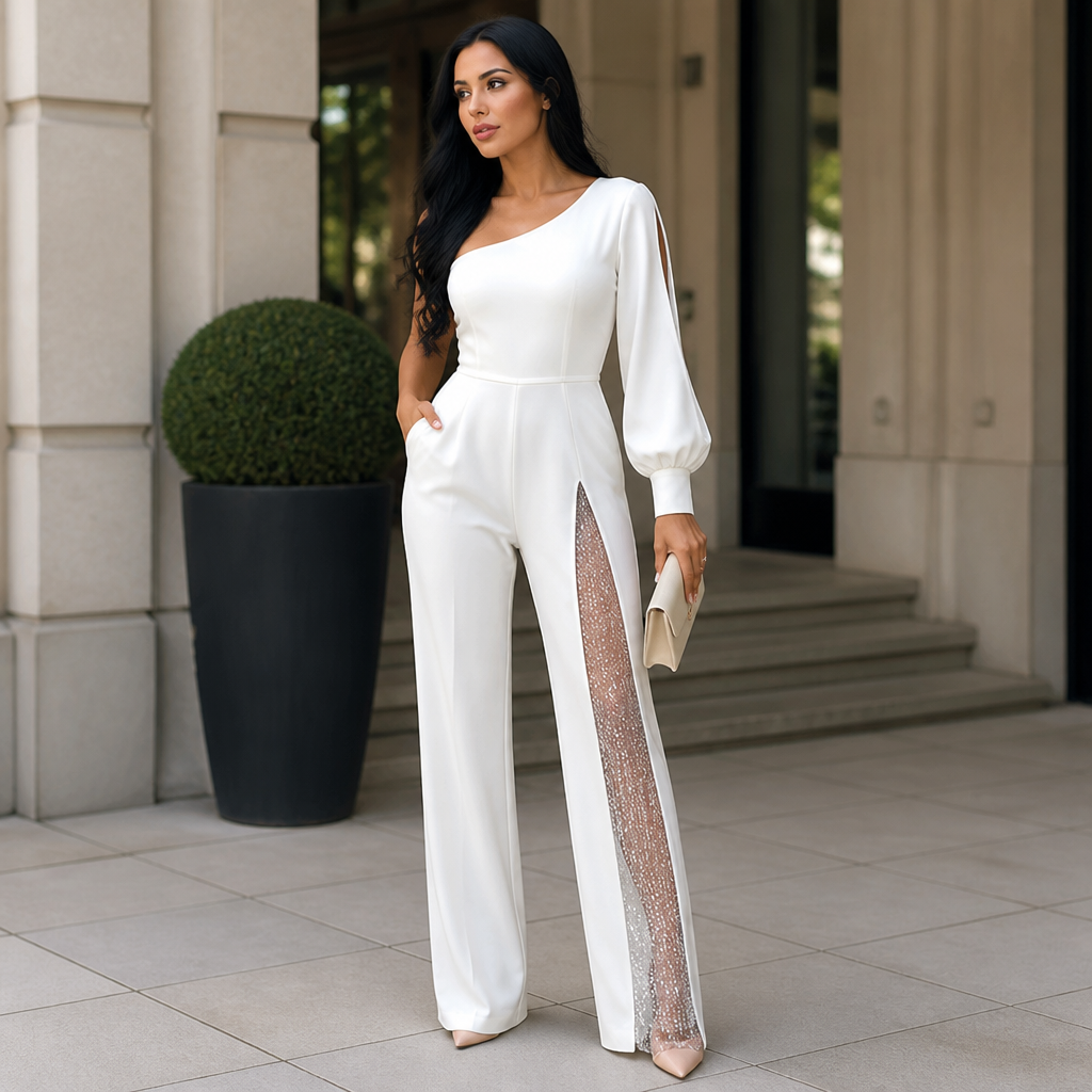 LumeaCurve™ Jumpsuit — Command Every Room with Effortless, Unstoppable Confidence