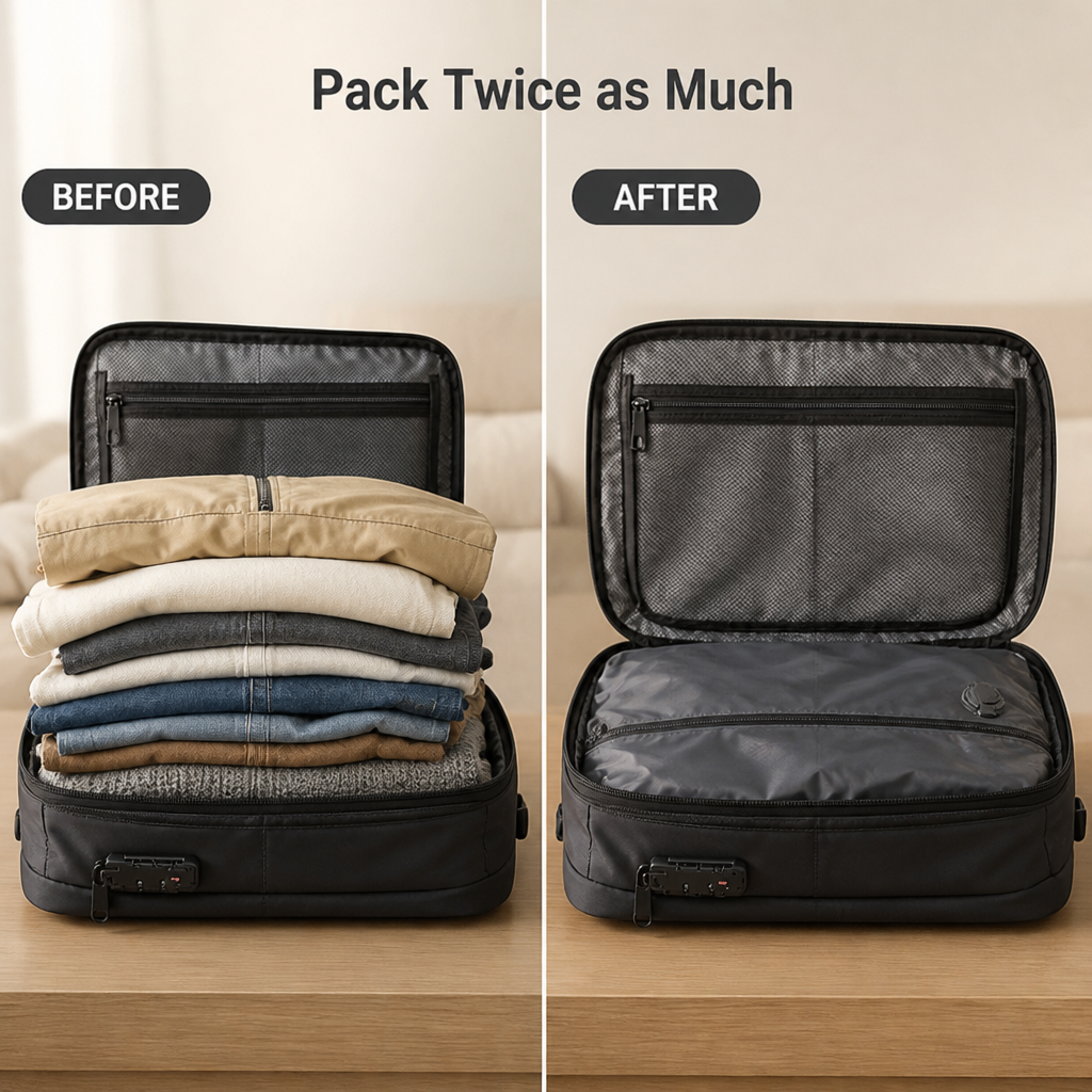 PackVanta™ — Pack Twice as Much and Travel Completely Free of Limits