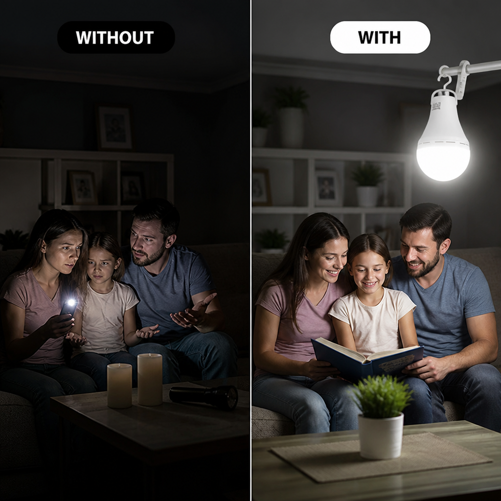 Elunexa™ — Bright, Automatic Backup Light That Keeps You Safe and Calm When Power Fails (2pcs)