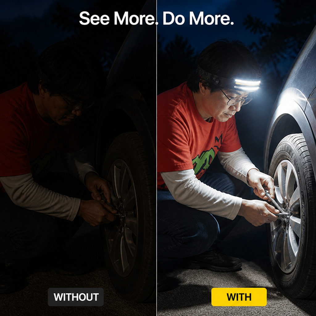 LumoBeam™ 230™ — Light That Follows Your Every Move, Keeping You Unstoppable