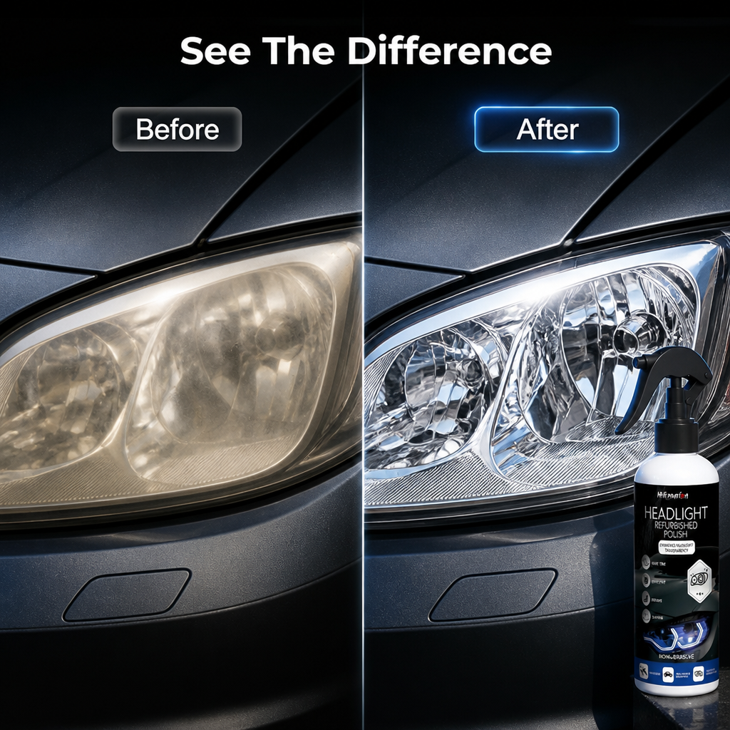 Luminexion™ — Instantly Restore Headlights to Brilliant, Showroom Shine