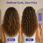 VivaCurl™ Styling Brush — Sculpt Stunning Curls That Shine All Day Without the Frizz