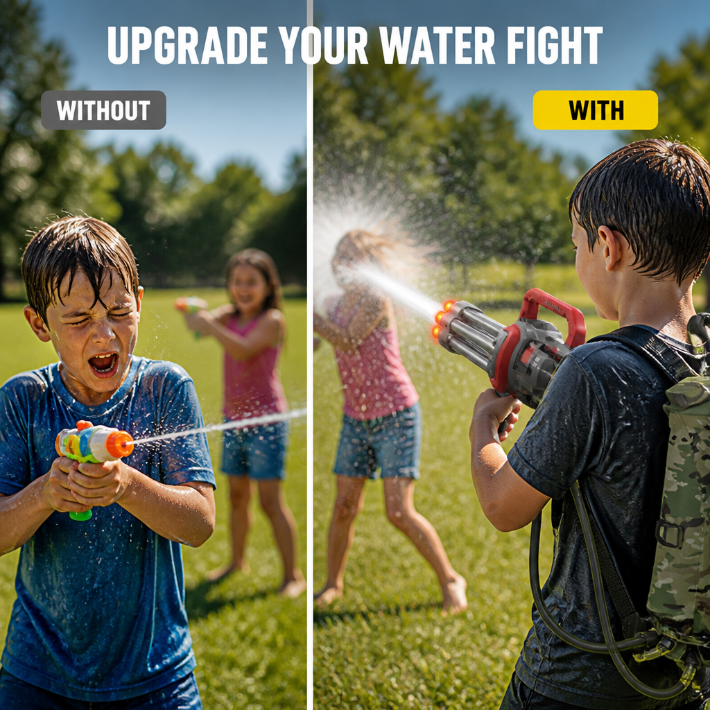 HydraBlaze™ — Unleash Relentless Power and Light Up Every Water Battle