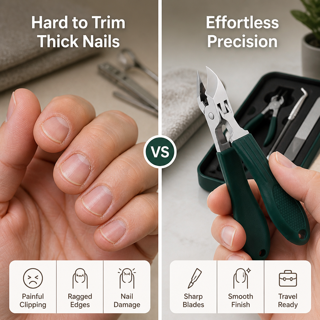 NailSculpt™ — Effortless Precision for Perfectly Shaped Thick Nails Every Time