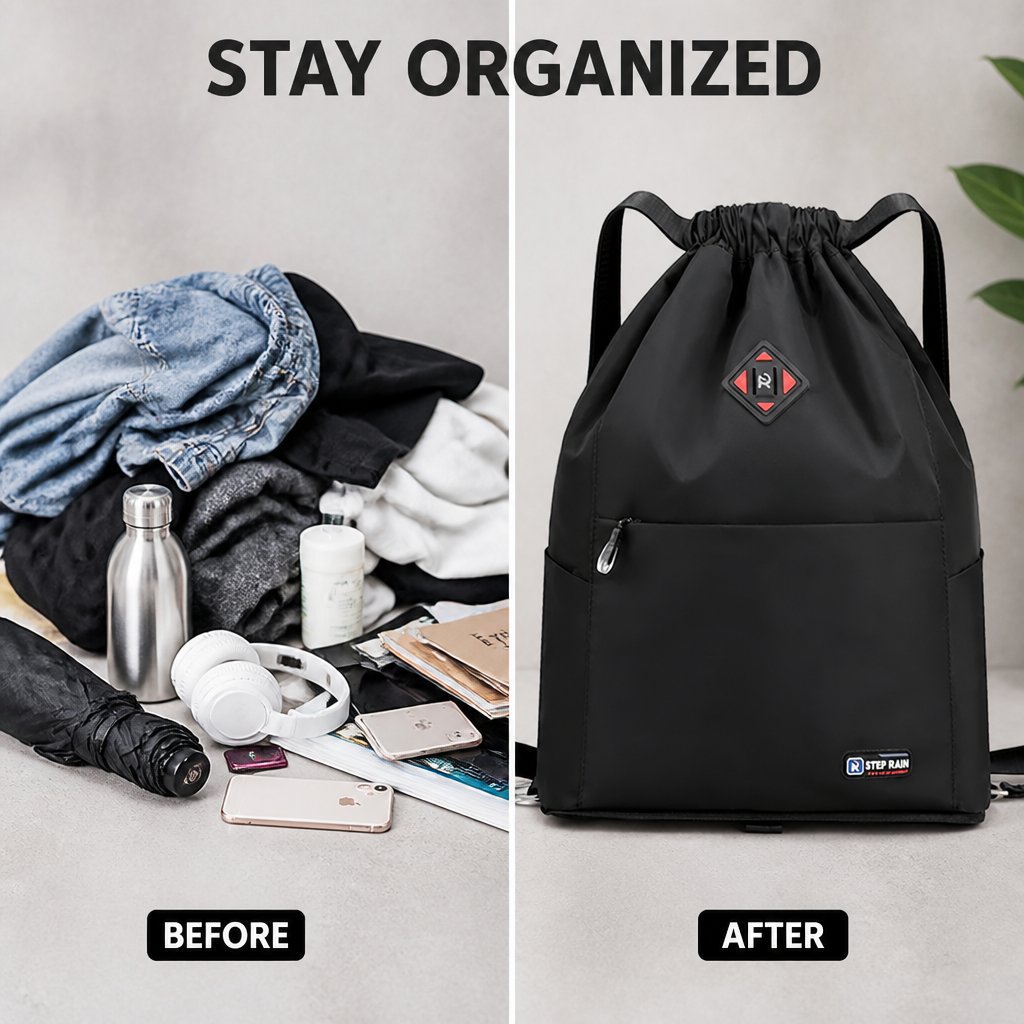 VeroStride™ Drawstring Backpack — Carry More, Conquer More, Worry Less