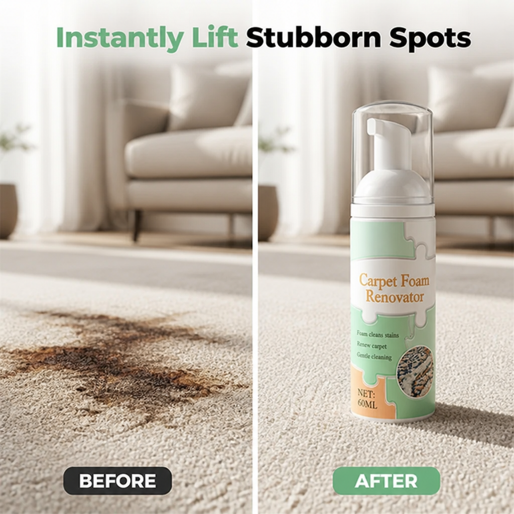 Qelvessa™ — Instantly Revive Your Carpets to Fresh, Flawless Perfection