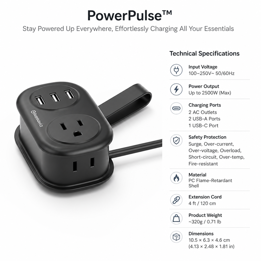 Kivarex™ — Stay Powered Up Everywhere, Effortlessly Charging All Your Essentials