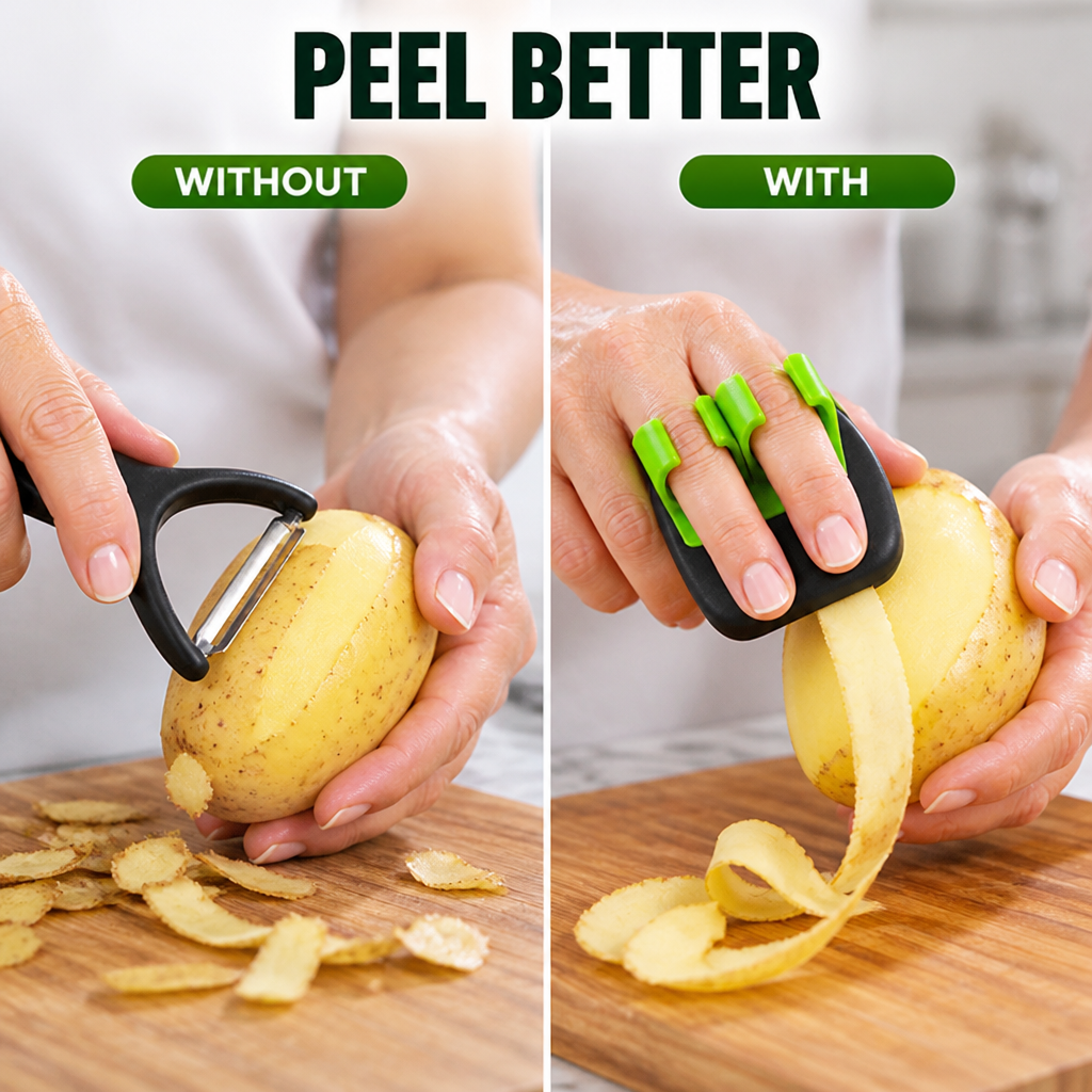 PeelEase™ — Command Every Slice with Effortless Precision and Comfort